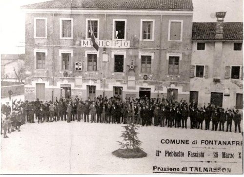 ARC 521 | Plebiscito fascista a Talmasson | Friuli Venezia Giulia | 1934