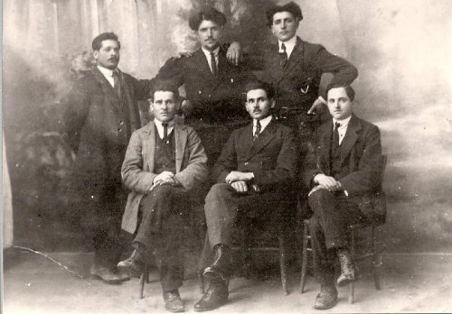 ARC 10 | Sei amici. Foto di gruppo | Friuli Venezia Giulia | 1910
